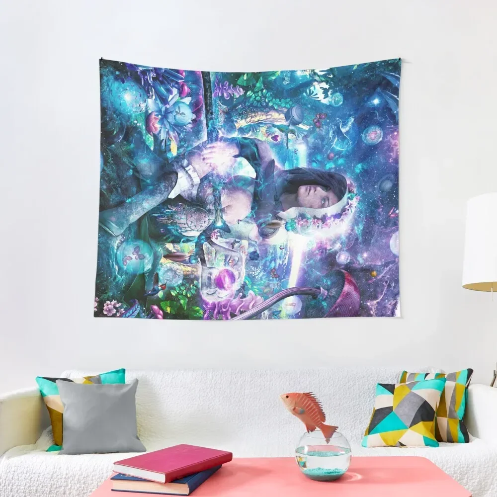 

Observing Our Celestial Synergy (Vertical Tapestry On The Wall Room Aesthetic Decor Tapestry