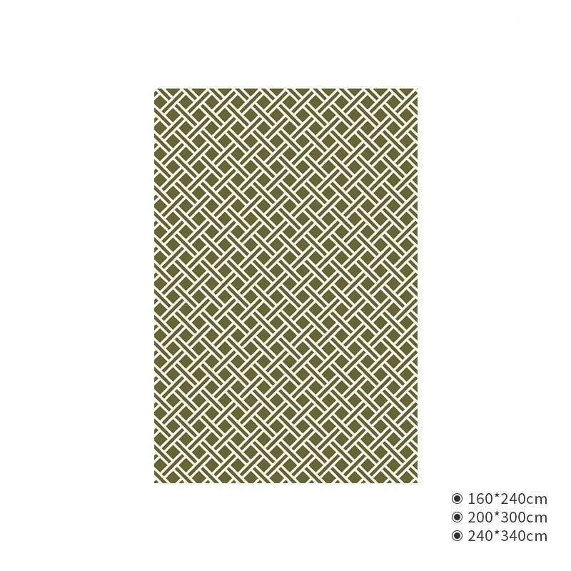 

French retro living room carpet medieval three-dimensional high-end sofa coffee table blanket household bedroom bedside blanket