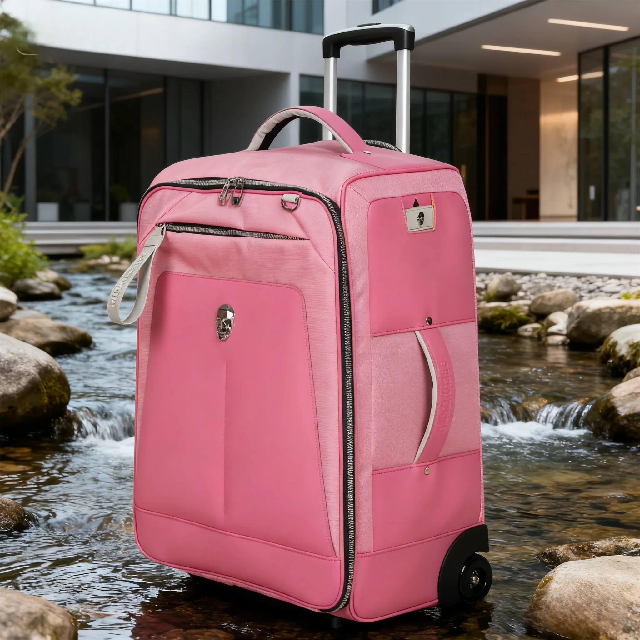 

Golf Travel Bag, Wheeled Fashion Luggage with Spacious Interior, Universal Fit Design