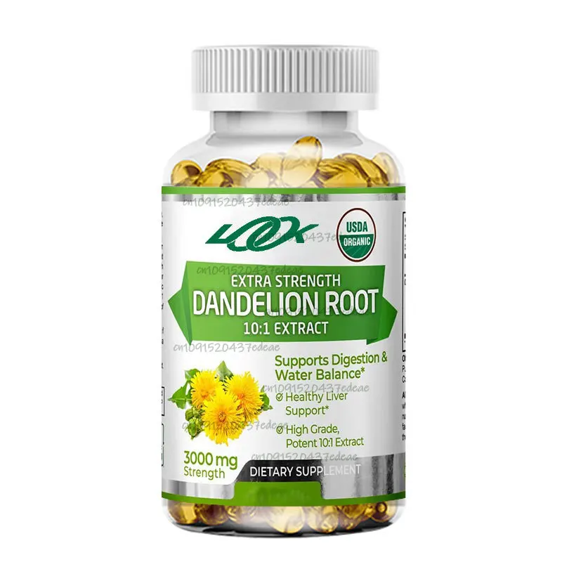 

Organic Dandelion Root 10:1 Extract, Standardized and Concentrated 10X Extract, 100% Vegetarian, All-Natural and Non-GMO