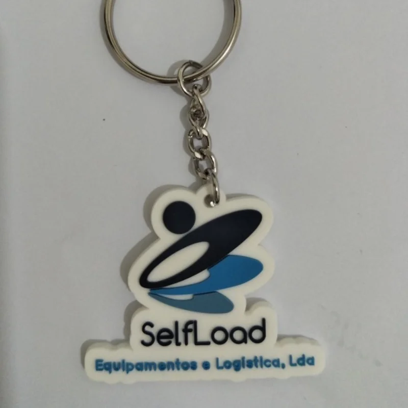 Custom plastic key holder ring