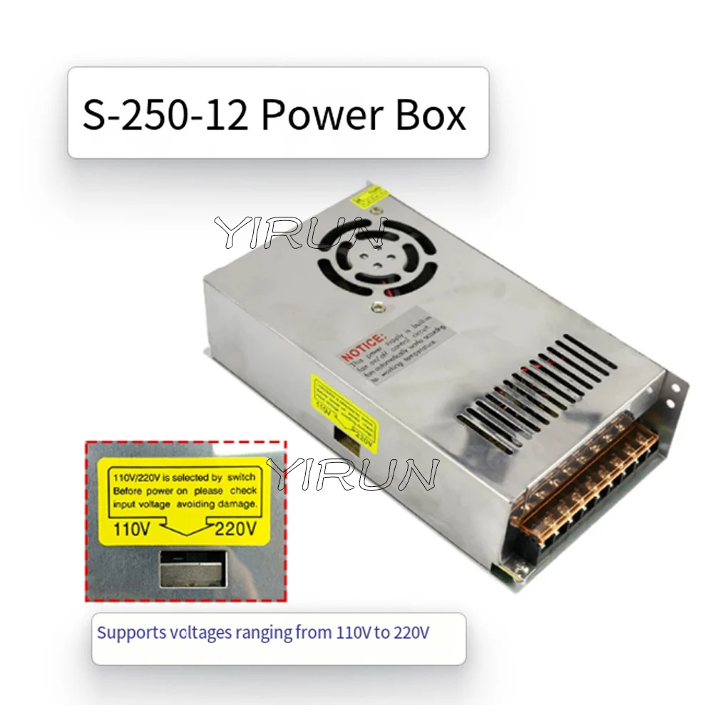 S-250-12V high-power 20A transformer for big water gun arcade games and fish shooting machines