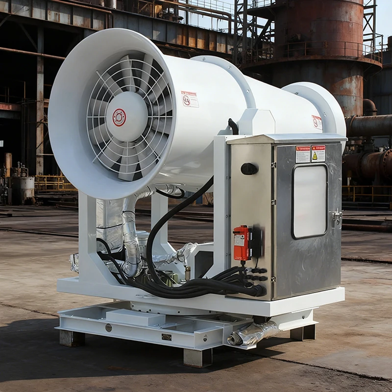 40-60 Meters Fog Cannon Spraying Machine For Stone Quarry Mine Construction Orchard Disinfection Dust Blower
