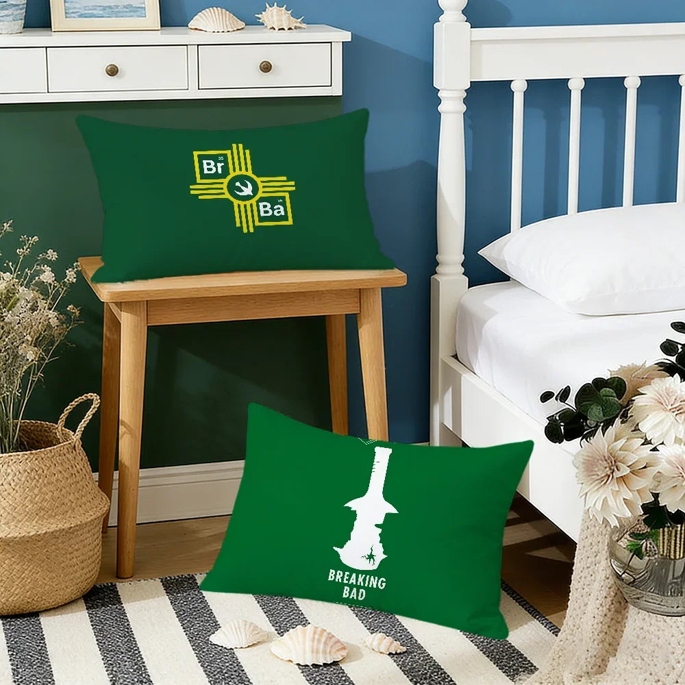 B-breaking Anime B-bad Cushion Cover Hit Product Home Sofa Living Room Double-Sided Soft Decorative Pillow Cover