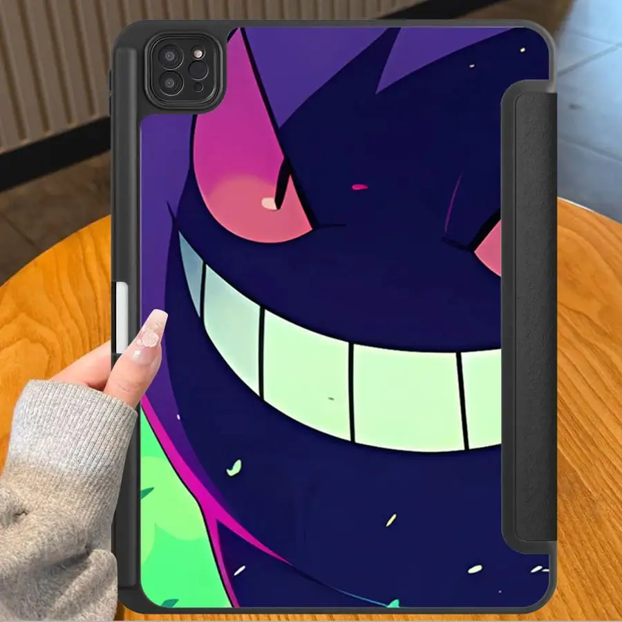 Japan Cool G-GengarS With Pen Slot Cover Tablet Case For iPad 11th 10th Gen 12th Mini 7 6 5 Pro M4 13 2025 2026 Air 8 M2 M3 3