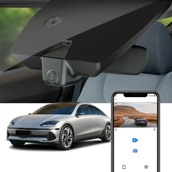 Fitcamx 4K Dash Cam for Hyundai Ioniq 6 2023-2025, OEM Car DVR Camera with WiFi APP and Night Vision