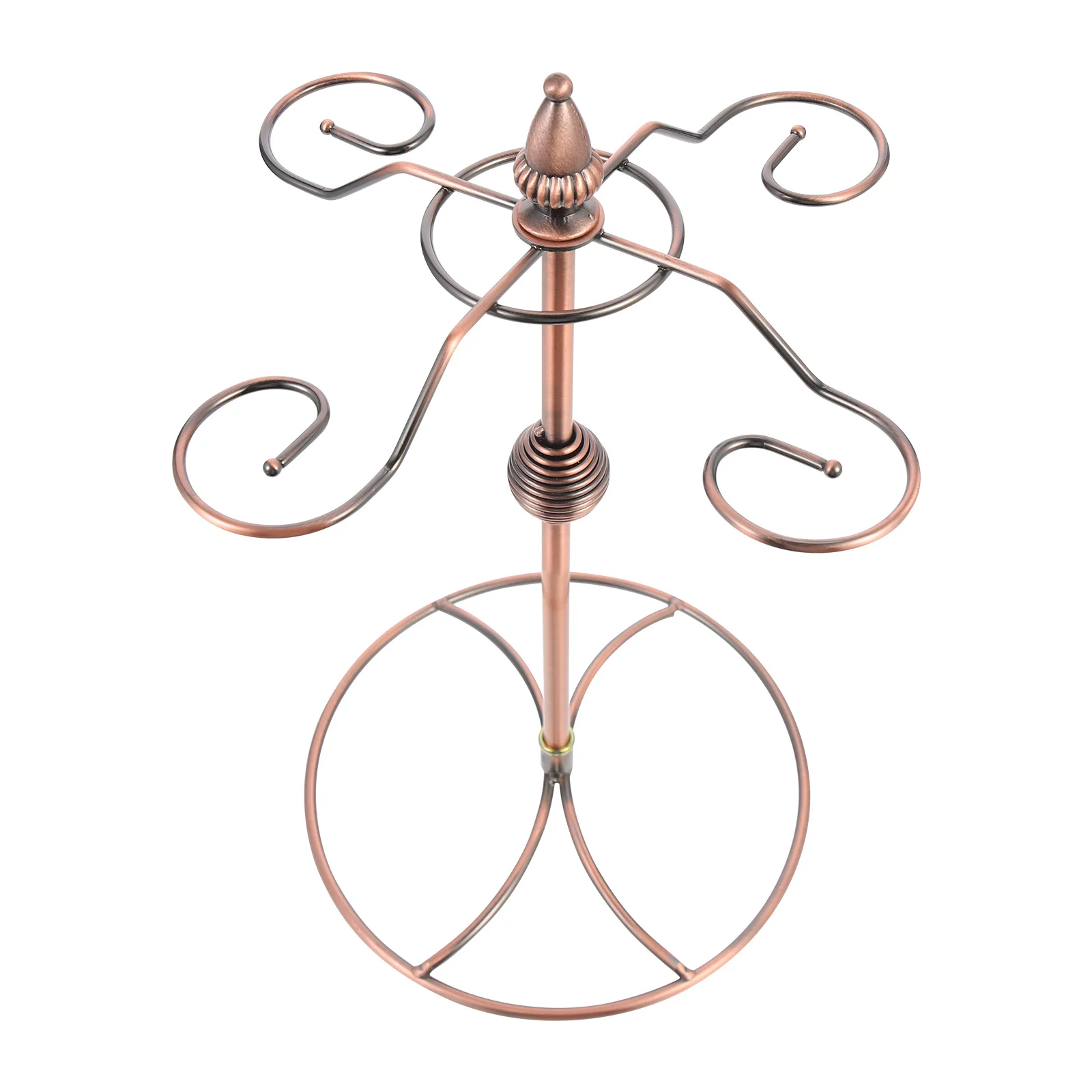 

Wine Glass Rack Iron Stemware Holder Kitchen Bar Cafe Storage Organizer Upright Tabletop Goblet Stand Red Wine Cup Hanger