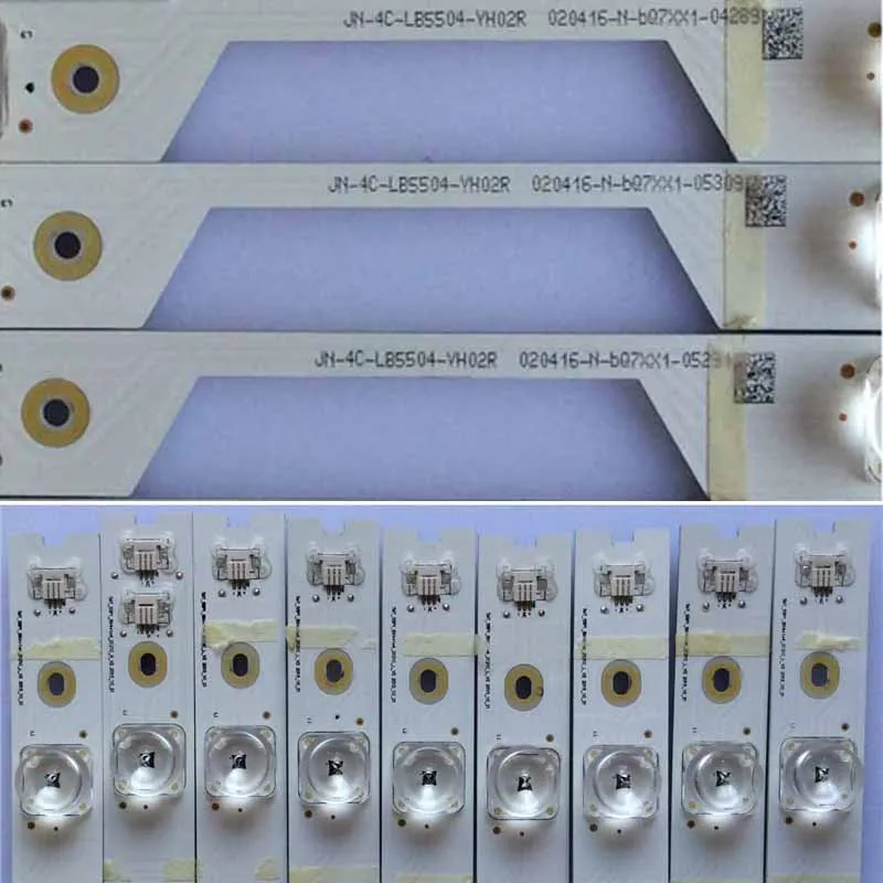 Kits TV's Illumination Bars 55HR330M04A(B)0 V2 Backlight Strip For TCL 55UP120 B55A769U 55A580 55S700 Array JN-4C-LB5504-YH01R