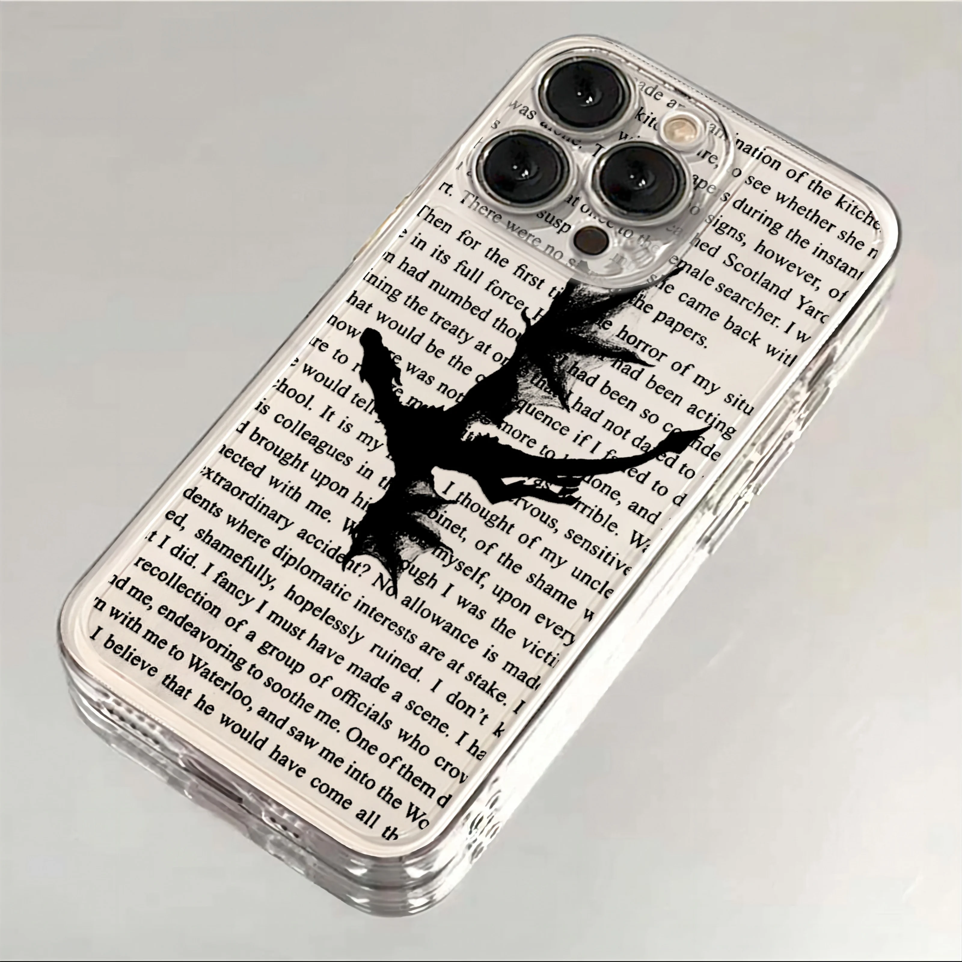 Dragon F-Fourth W-Wing Phone Case For iPhone 16 15 14 13 12 11 Mini Pro Max X XR XSMax 7 8 Plus SE20 Transparent Cover