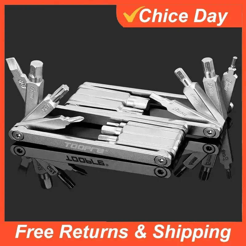 Bicycle Repair Tool Allen Screwdriver Wrench Portable Folding Mountain Bike Multifunctional Disassembly Kit Amagi