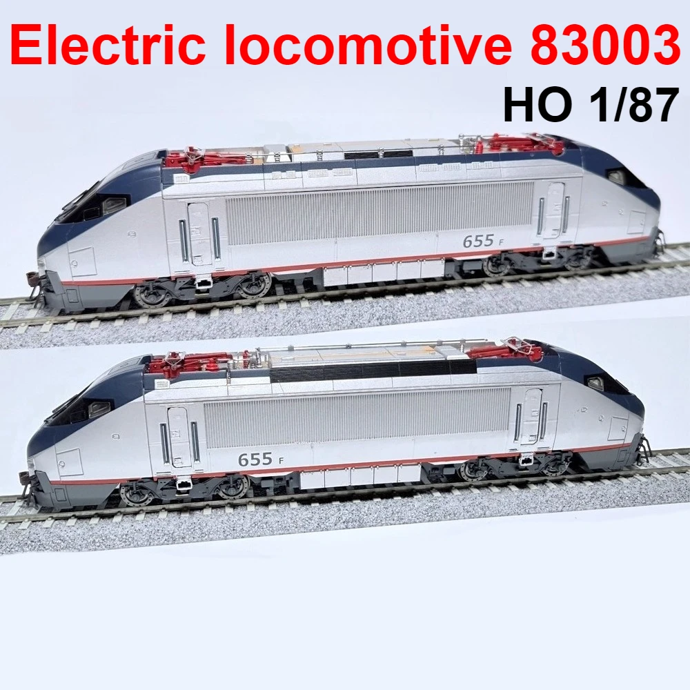 

HO Тип 1/87 Игрушечный поезд 83003 Электрический локомотив Версия постоянного тока Модель поезда Коллекционный декоративный предмет Игрушка для мальчика в подарок