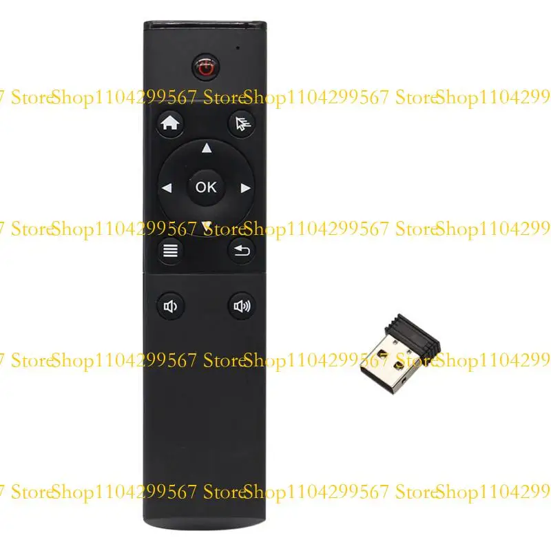 CS1W Universal Air Fly Mouse 2.4GHz Remote Kontrol Keyboard Nirkabel Untuk PC Box