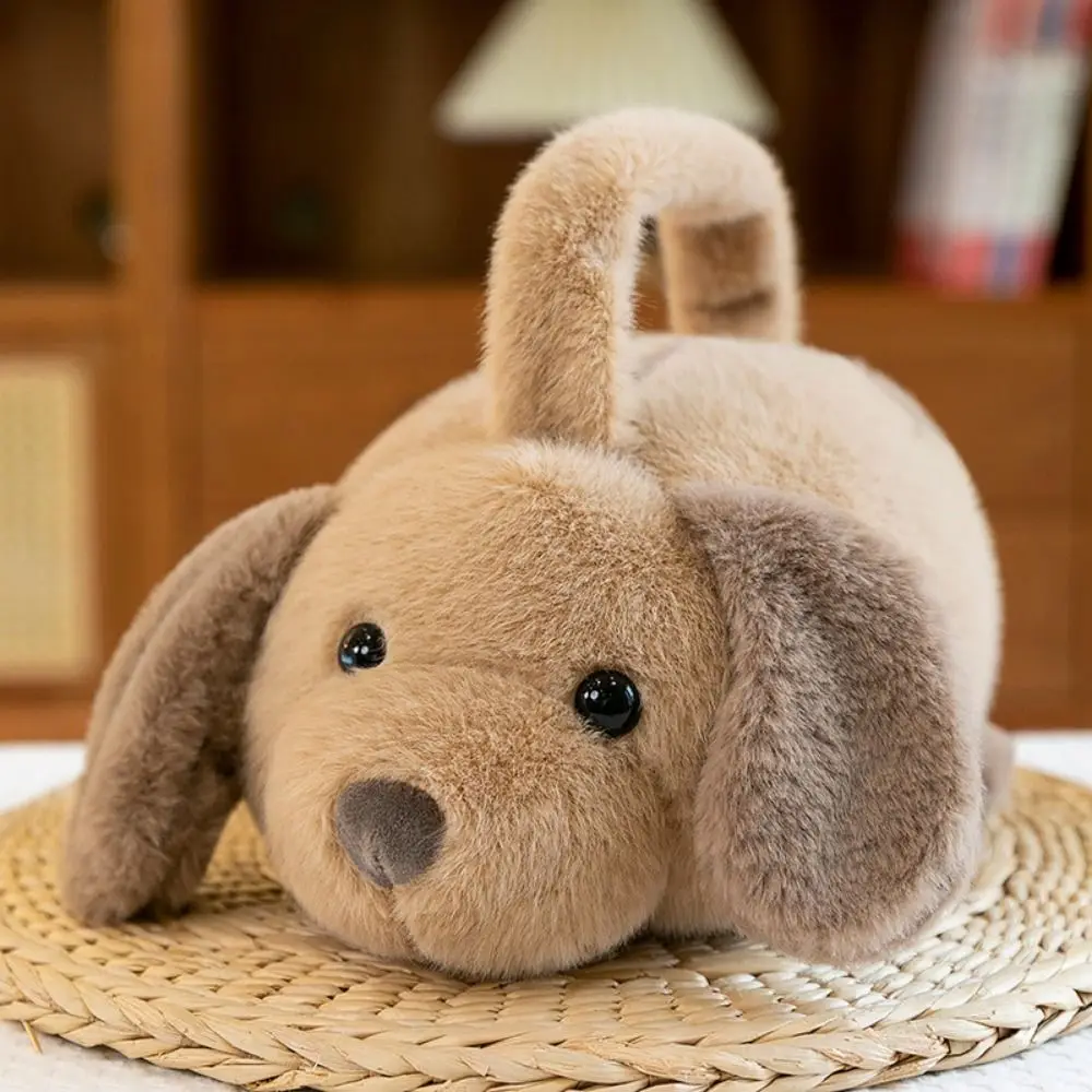 Anime Cartoon Capybara Plush Shoulder Bags Rabbit Panda Capybara Handbags Large Capacity Zipper Animal Plush Bag