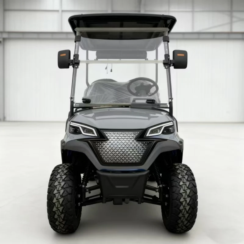 Promotional 2/4/6/8 seater 4WD off-road golf cart with 48V high power and CE certification at a low price
