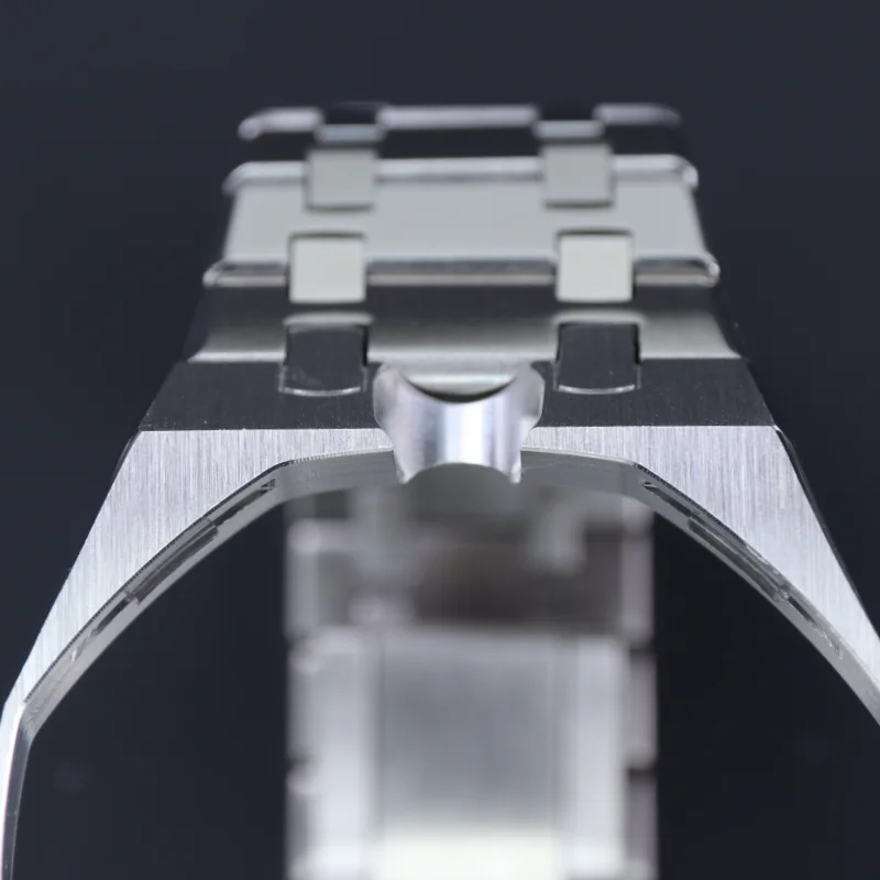 Stainless Steel Watch Case And Strap Mod Kit For Swatch X AP Royal Pop Pocket Changer To Wristwatch Personalized Accessories
