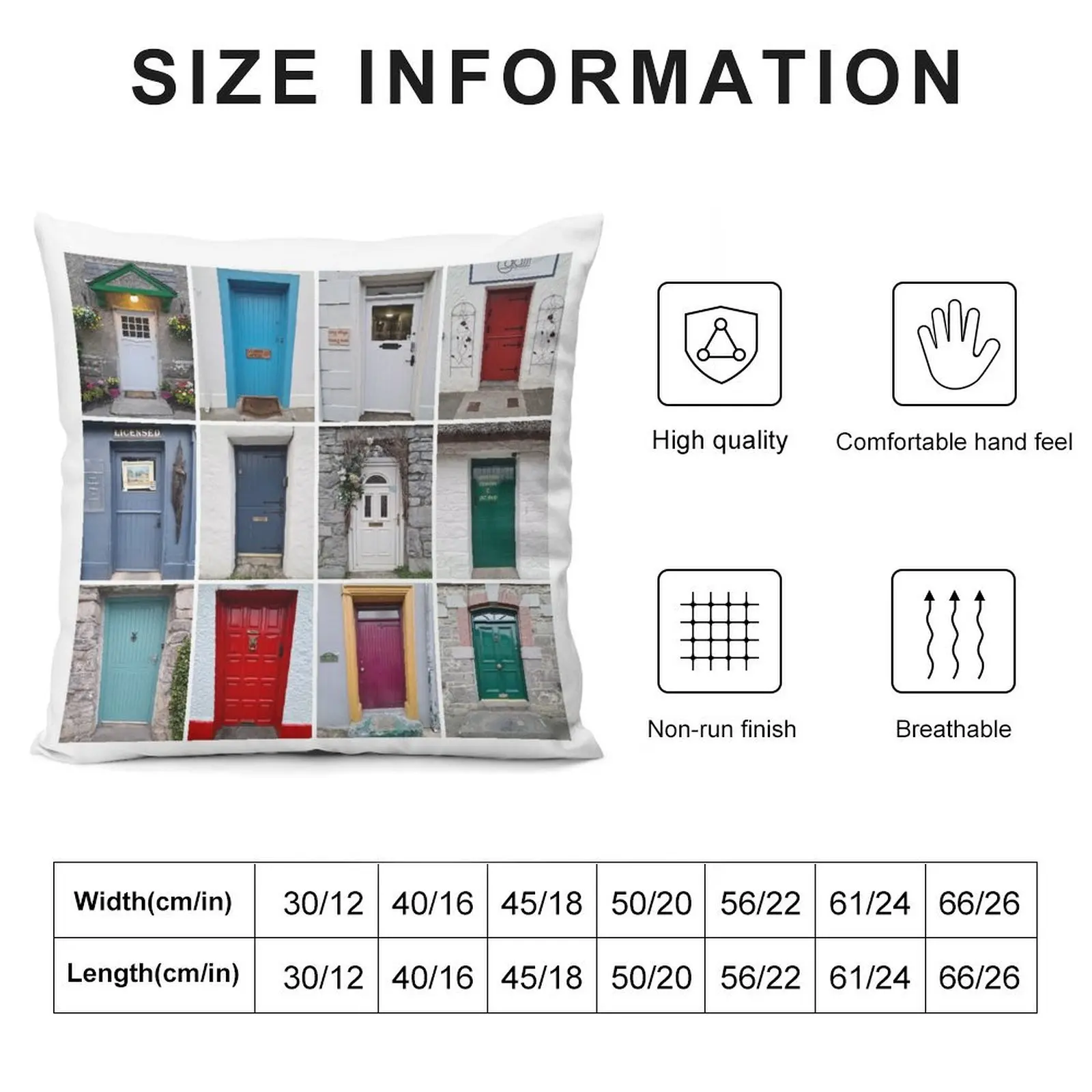 Doors of Cong, Mayo Throw Pillow Decorative pillowcase Christmas Pillow Room decorating items pillow