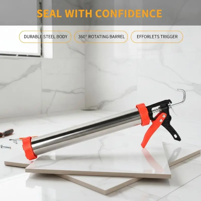 Manual Structural Adhesive Gluing Tool Easy to Clean Glass Glue Applicator for DIY Handcraft Home Daily Small Repair Use