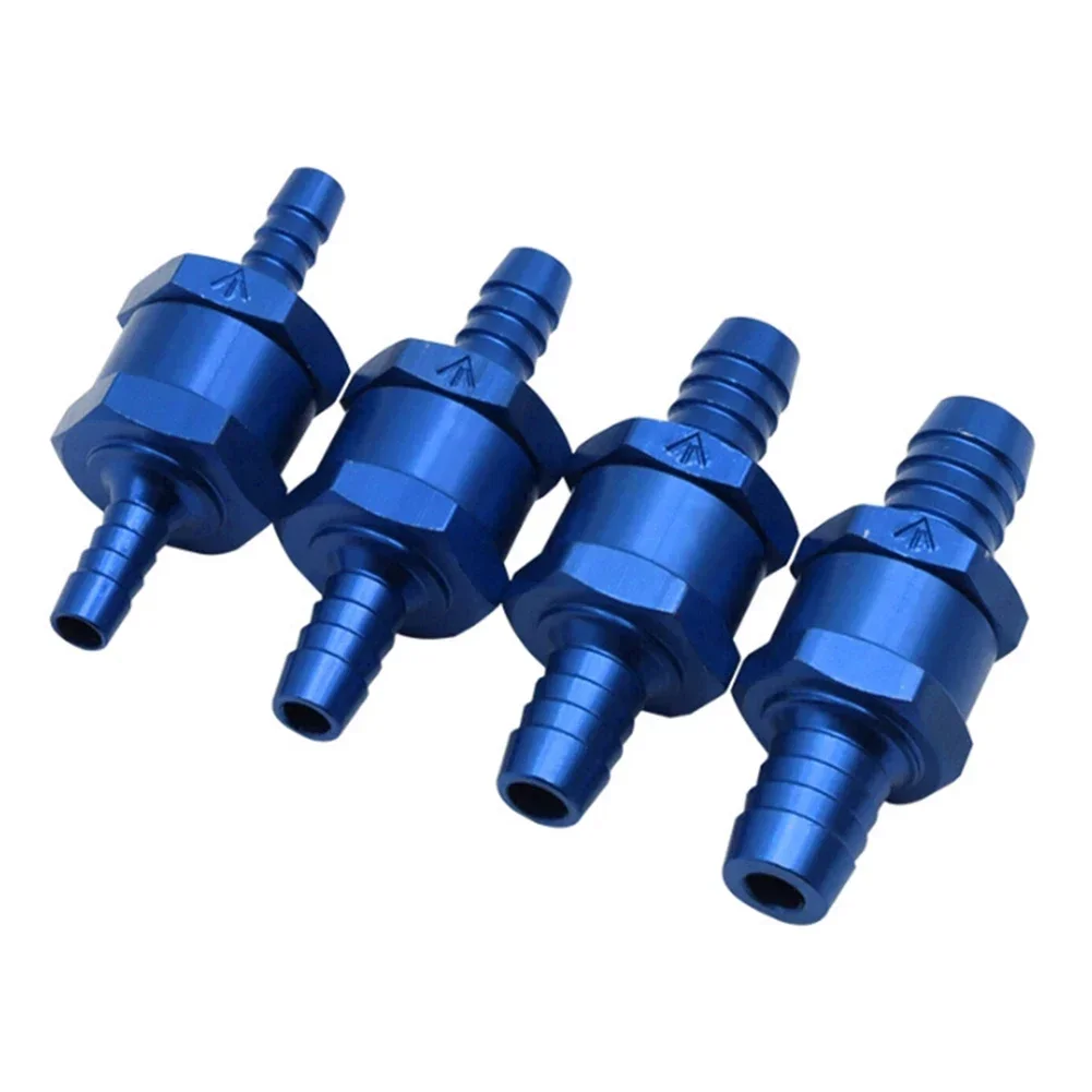 4pcs Fuel Non Return Check Valve Petrol Diesel Water Fuel Line Unidirectional 6mm 8mm 10mm 12mm Fuel Non Return Check Valve Set