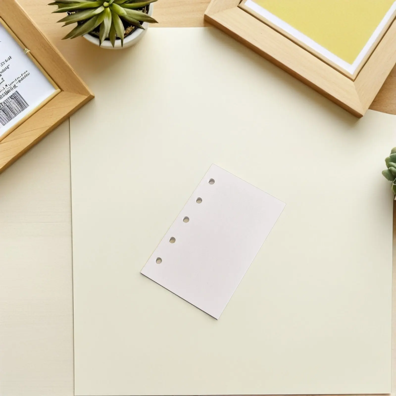 9Pcs Refillable Notebook Loose Leaf Paper Refill Lined Grid 5 Hole Inserts for Planner Binder Journal Organizer