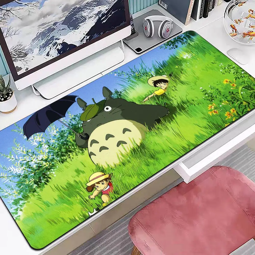 

My Neighbor T-totoro-es Mouse Pad Multiple Sizes Large Square Computer Office Game Table Mats Rubber Anti-slip Mousepads