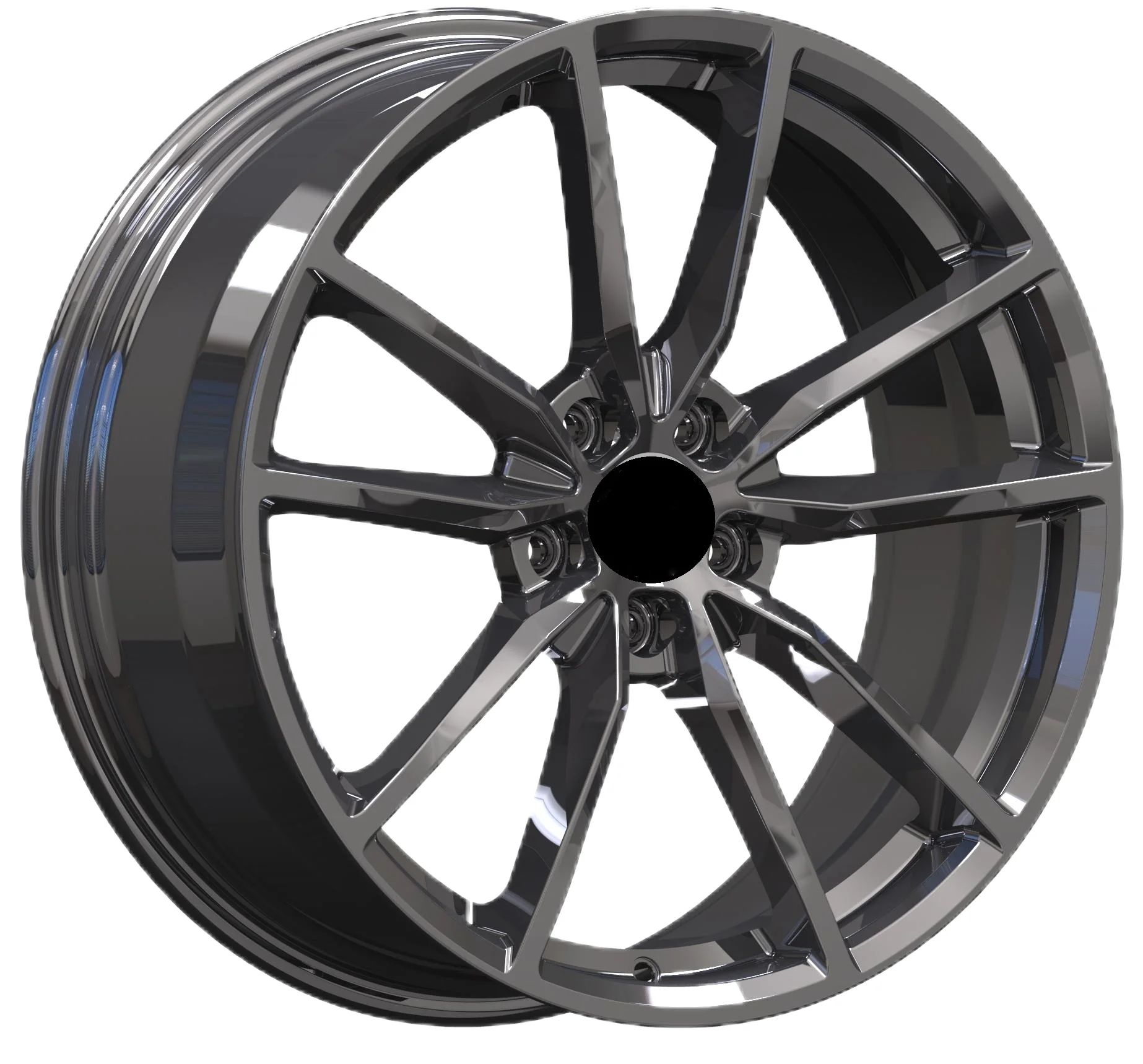 

20 Inch Forged Wheels Deep Dish Custom Rims Brush Black Custom Offset Aluminium Alloy for 718 911 Cayman TT Z4 Fast Delivery