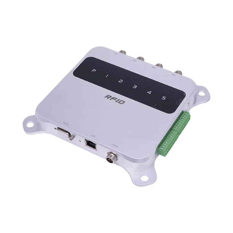 Silion 1 a 15m de longo alcance Impinj Indy R2000 Uhf Rfid Reader Preço 4 canais Uhf Rfid Reader