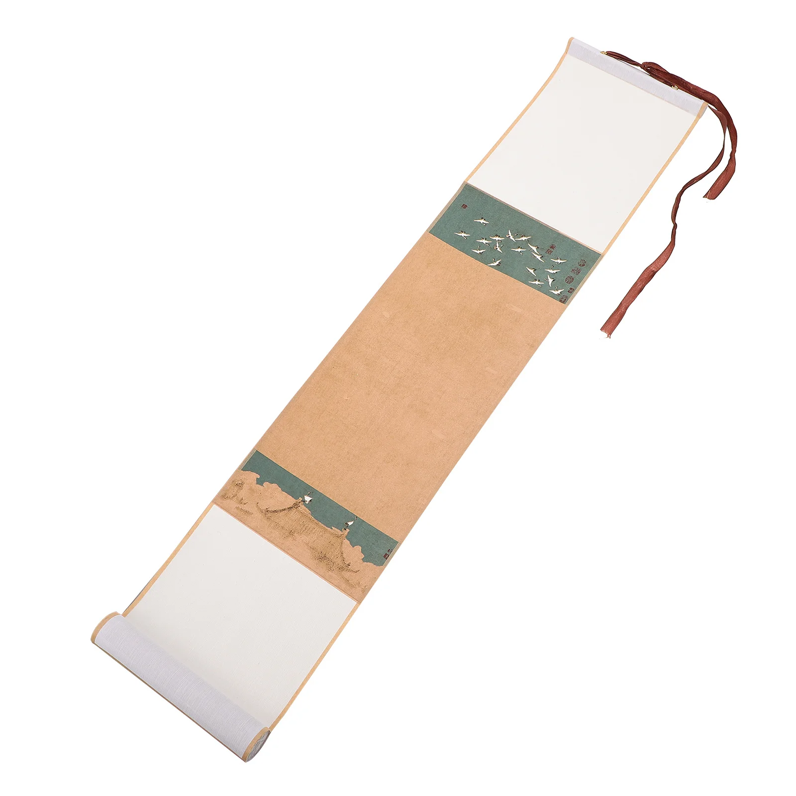 

Blank Hanging Scroll Paper For Kids Chinese Calligraphy Painting Diy Mounting Drawing Supply Absorbent Art Wall Decor Sketch Pad