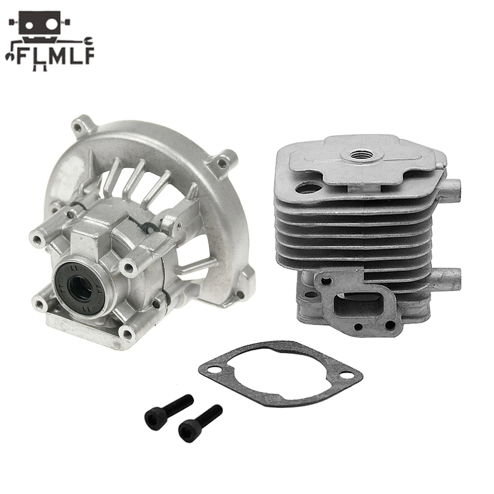Rc Car 29CC 2 Bolt Crankcase or Cylinder for 1/5 HPI Rofun KM Baja LT FG DBXL Redcat Zenoah CY Rovan 23CC 26CC 29CC Engine Parts