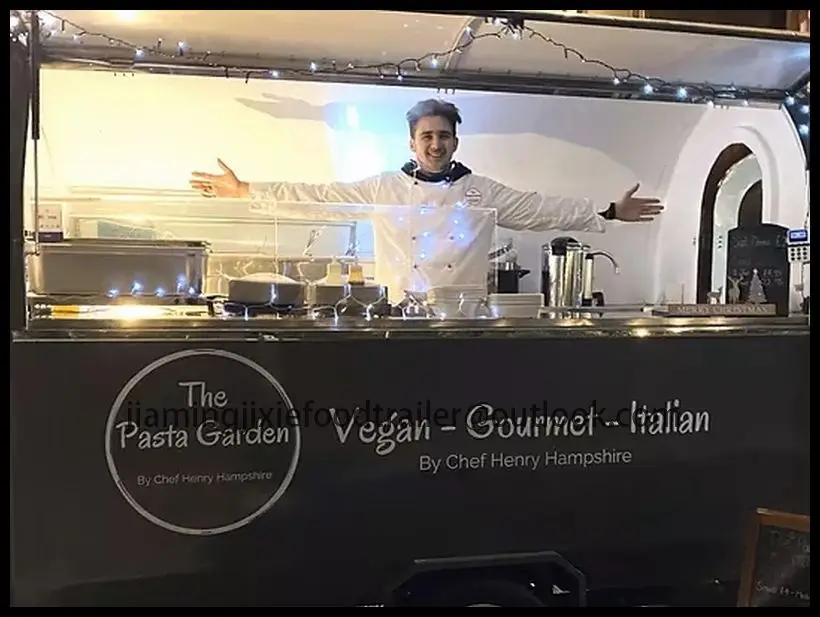 

Мобильная кофейная тележка длиной 9 футов, тележка для общественного питания с автоматами для закусок