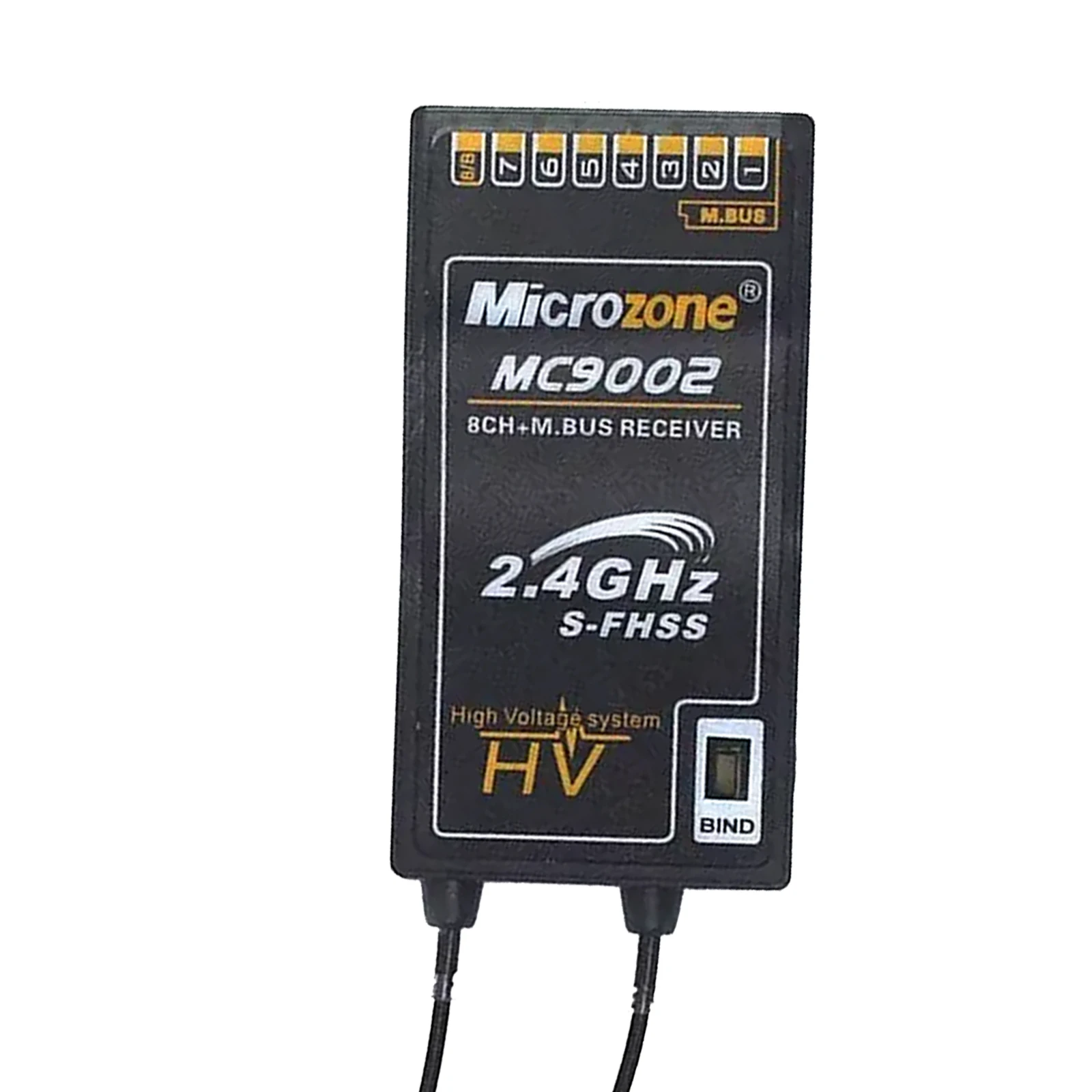 Microzone MC9002 2.4G 8CH Ricevitore telecomando Sistema radio per aereo RC Elicottero ad ala fissa Drone aereo