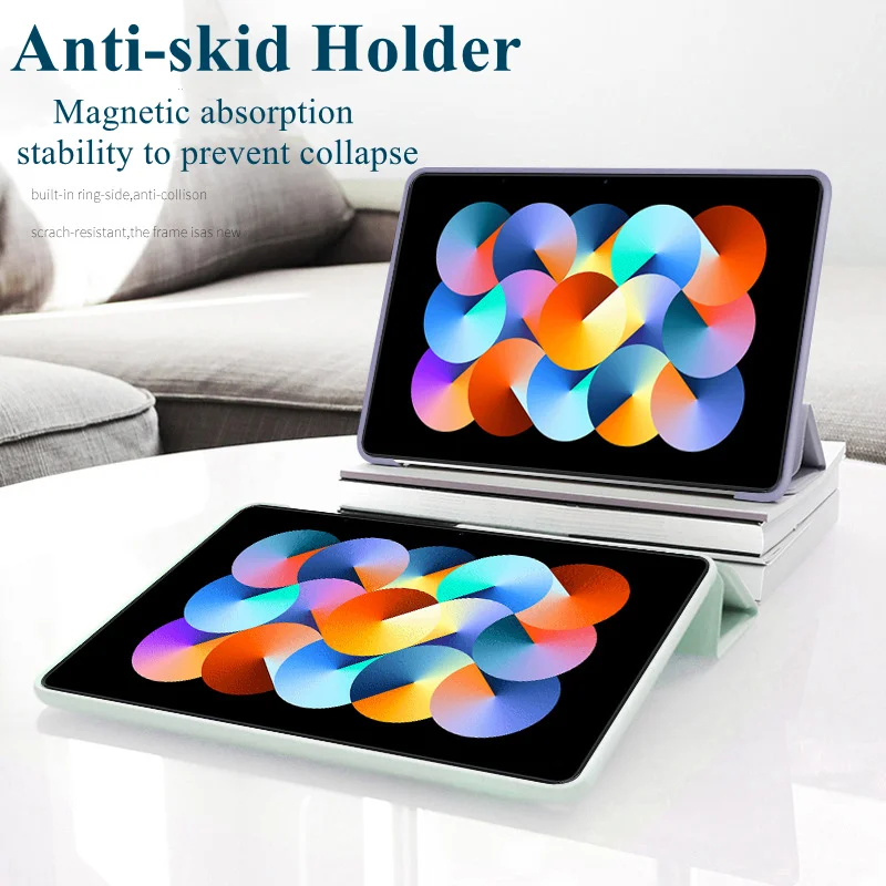 Smart Case for Xiaomi RedMi Pad 10.6 2022 New Magnetic Filp Stand Cover Tablet Funda for RedMi Pad Case 10.61 inch+Film+Pen