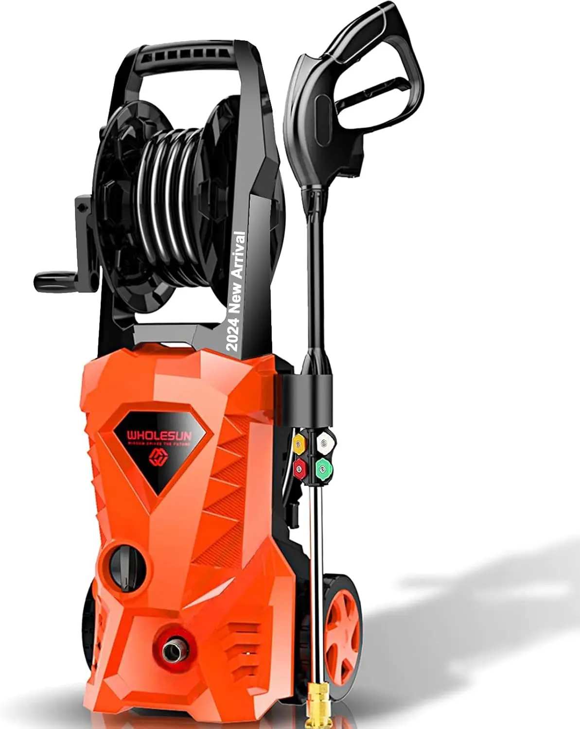 4000PSI Electric Pressure Washer 2024 Newest 2.8GPM Power Washer 1600W High Pressure Cleaner Machine with 4 Nozzles