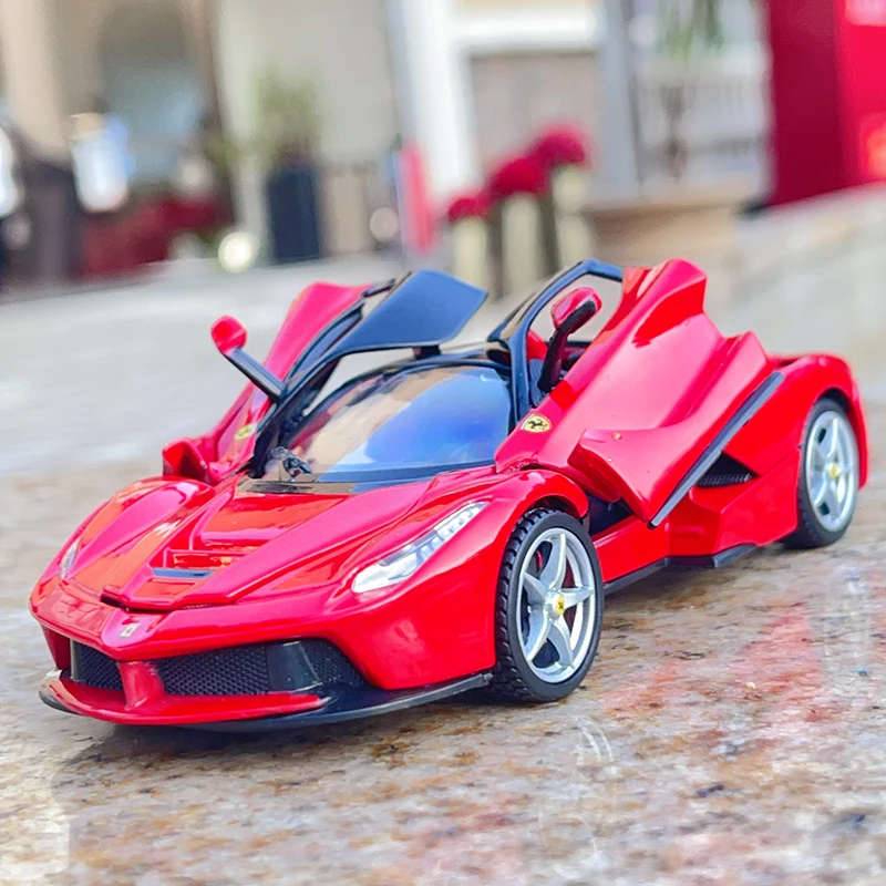 

Bimei High 1:32 Ferrari Rafa Car Model Simulation Alloy Toy Car Men's Collection Ornament Birthday Gift