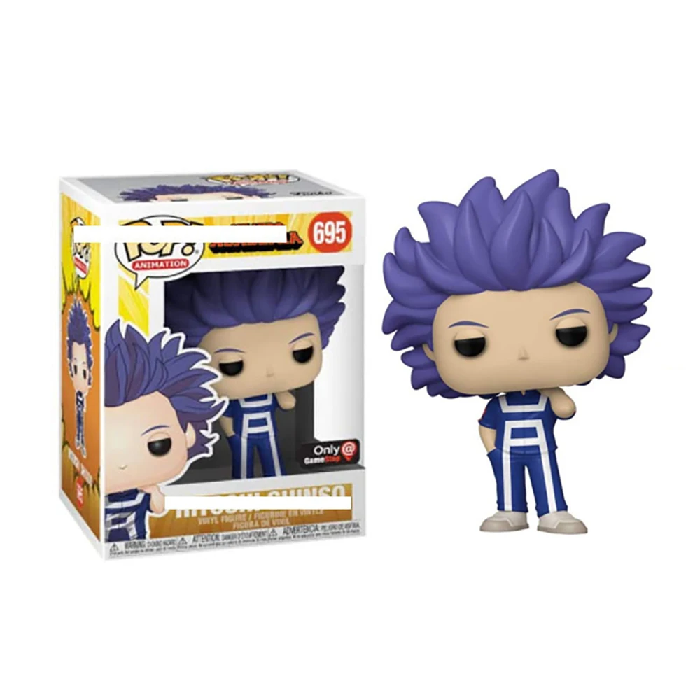 FUNKO POP My Hero Academia Toy Action Figures Birthday Collection Shinso Hitoshi Bakugo Katsuki Model Christmas Handmade Gifts