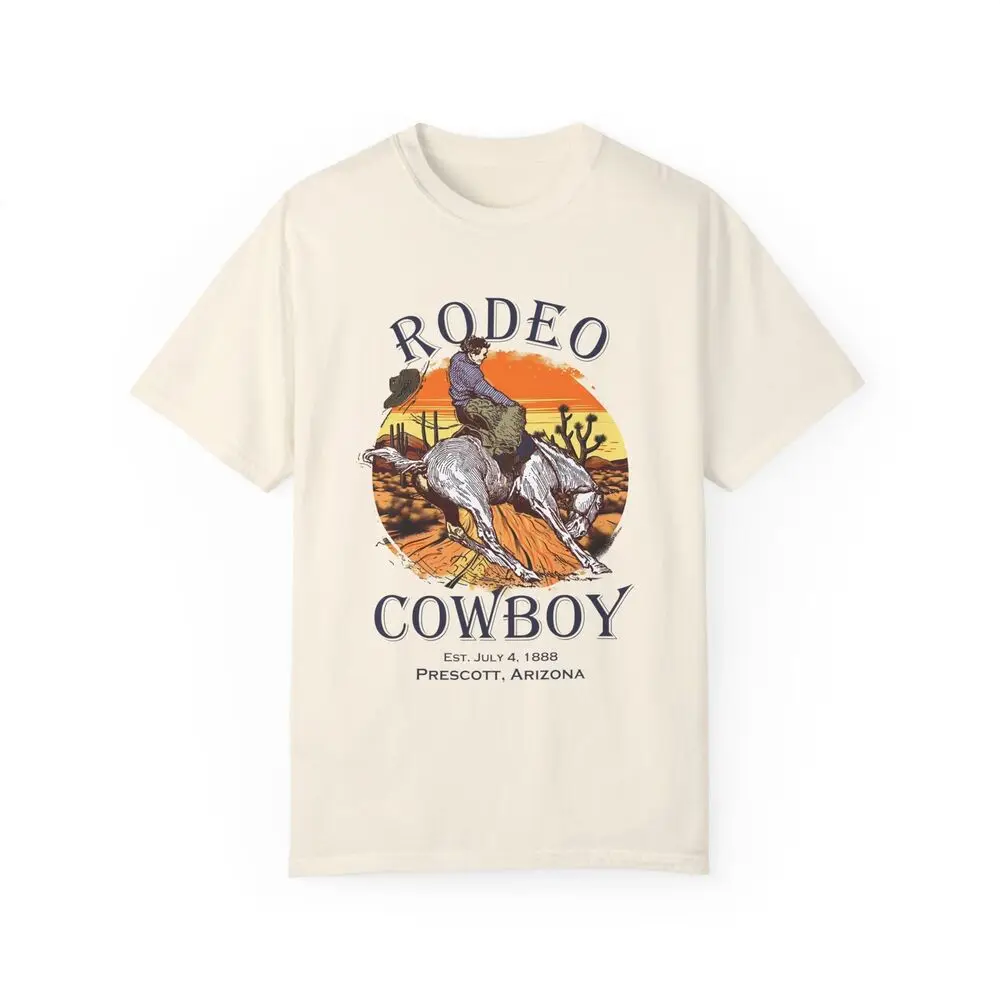 Vintage Arizona Rodeo Cowboy T Shirt, Unisex Tee, Retro Western Shirt, Southwest  For Men Clothing Women Short Sleeve Tees