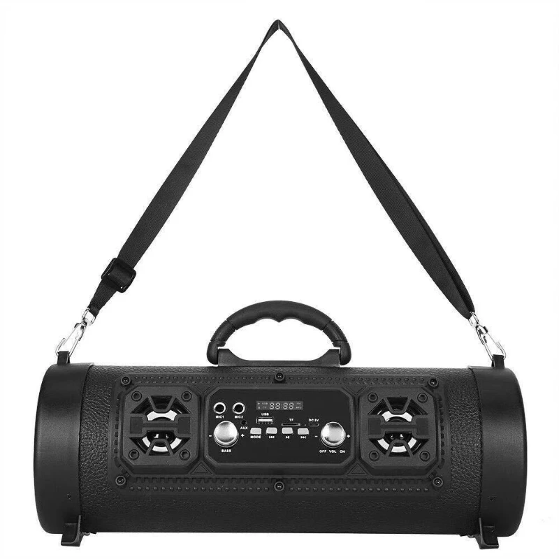 

Portable Highpower Subwoofer Wireless Karaoke Smart Bluetooth High Volume Caixa De Som Car Outdoor Speaker WithRGB Ambient Light