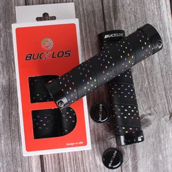 1Pair BUCKLOS Bicycle Handlebar Grips Soft 22.2mm MTB Handle Lock Grips Comfortable Shockproof Bike Tape Grip Bicycle Parts