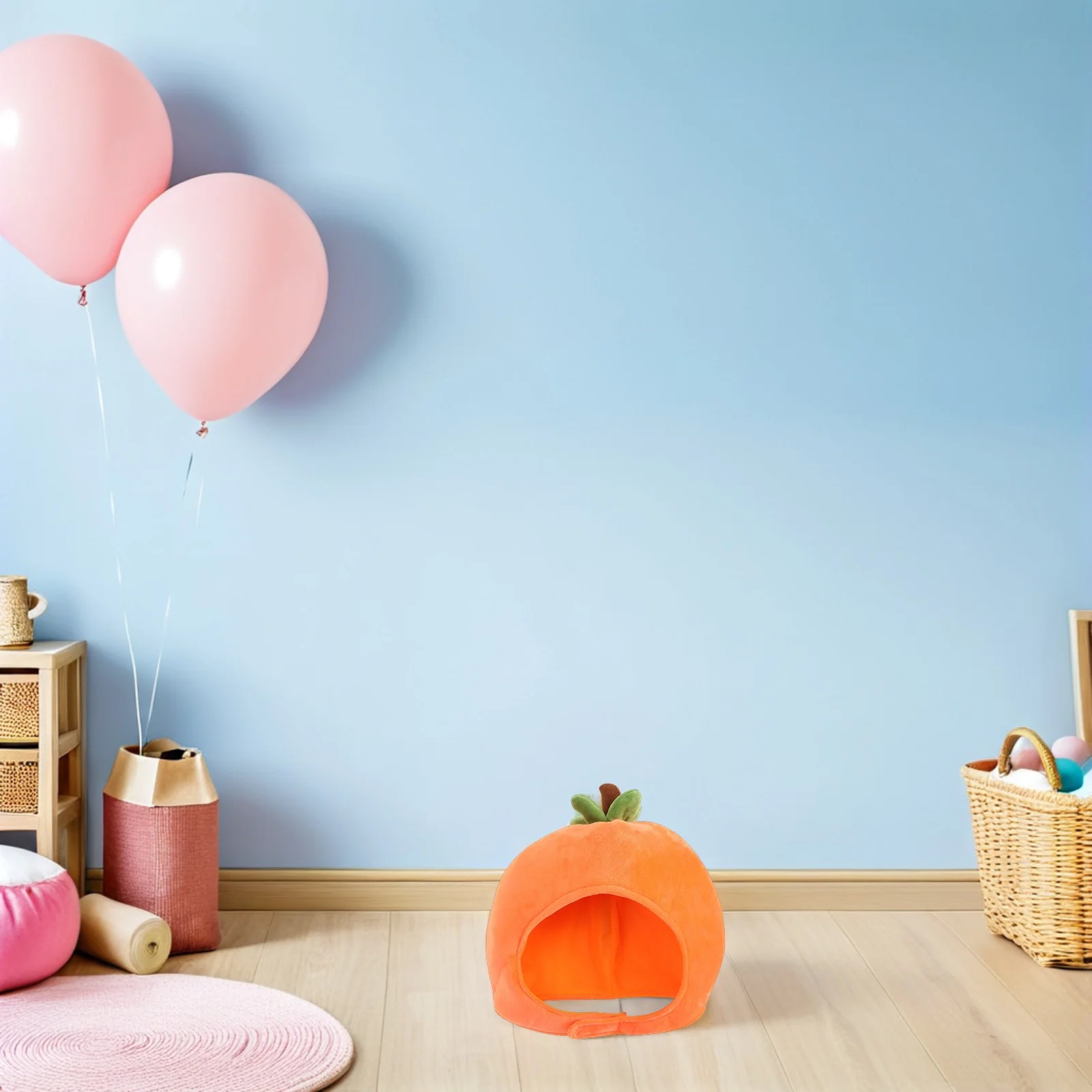 

Persimmon Hat Party Costume Photo Prop Carnival Headwear Funny Birthday Accessory Novelty Cosplay Hat Festival Wear