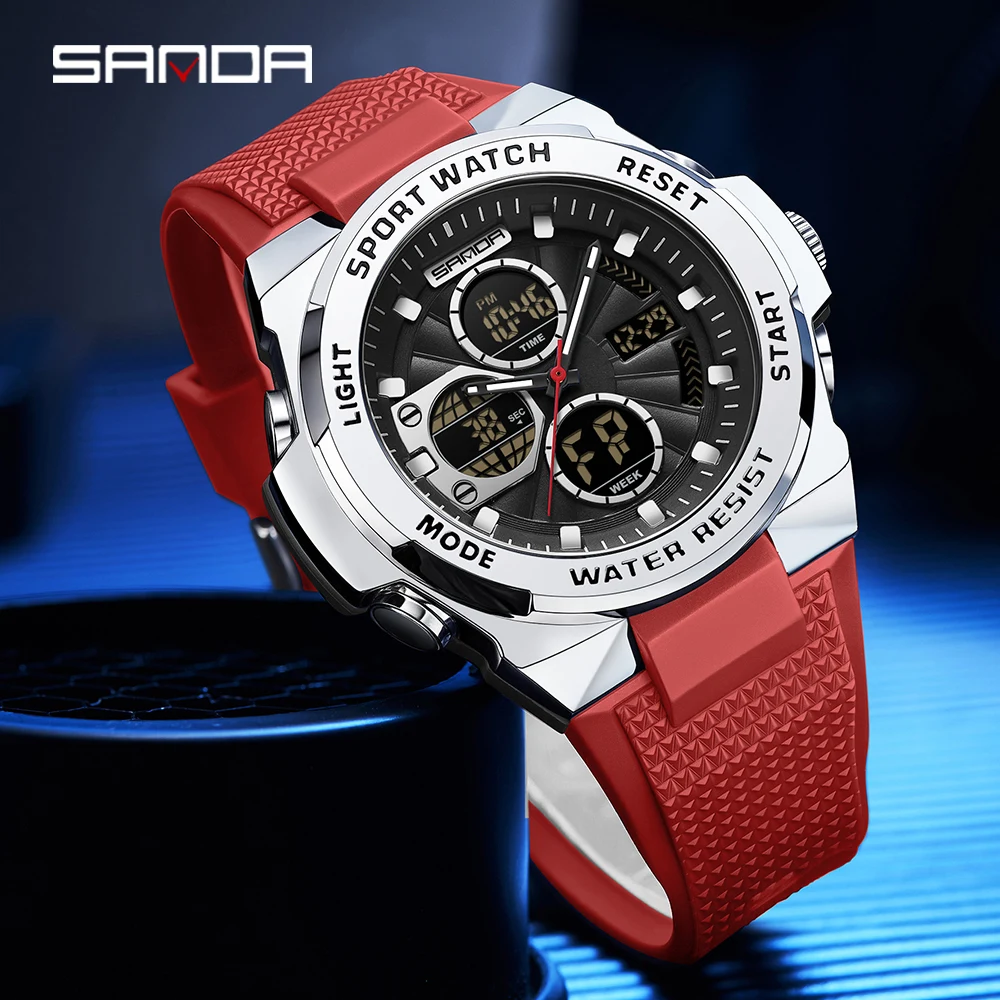 SANDA Sports Waterproof Milita - Luxury Watch Shop recension och pris
