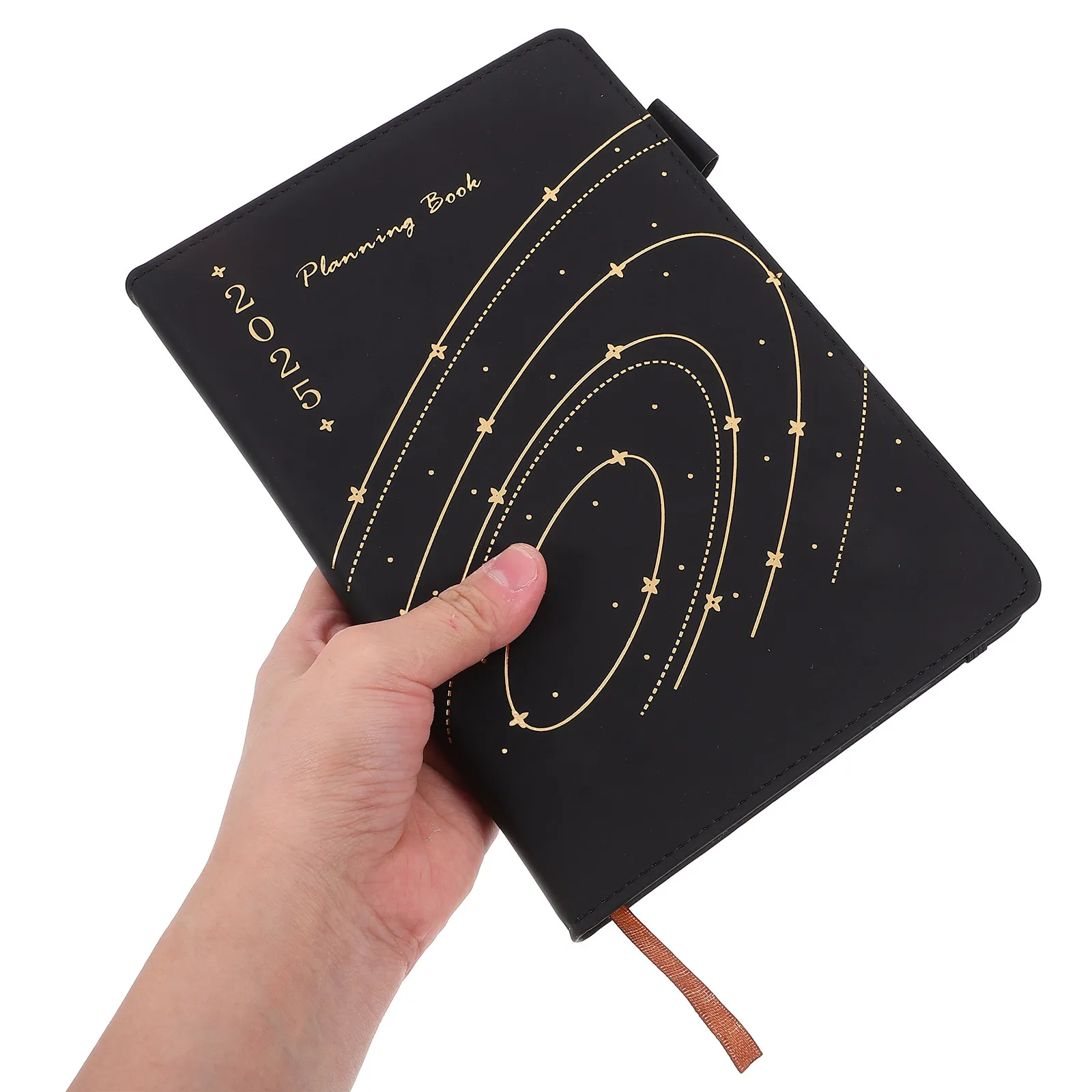 2025 Daily Planner Notebook Weekly Monthly Schedule Book Compact Aesthetic Planner for Office School Life Portable Functional