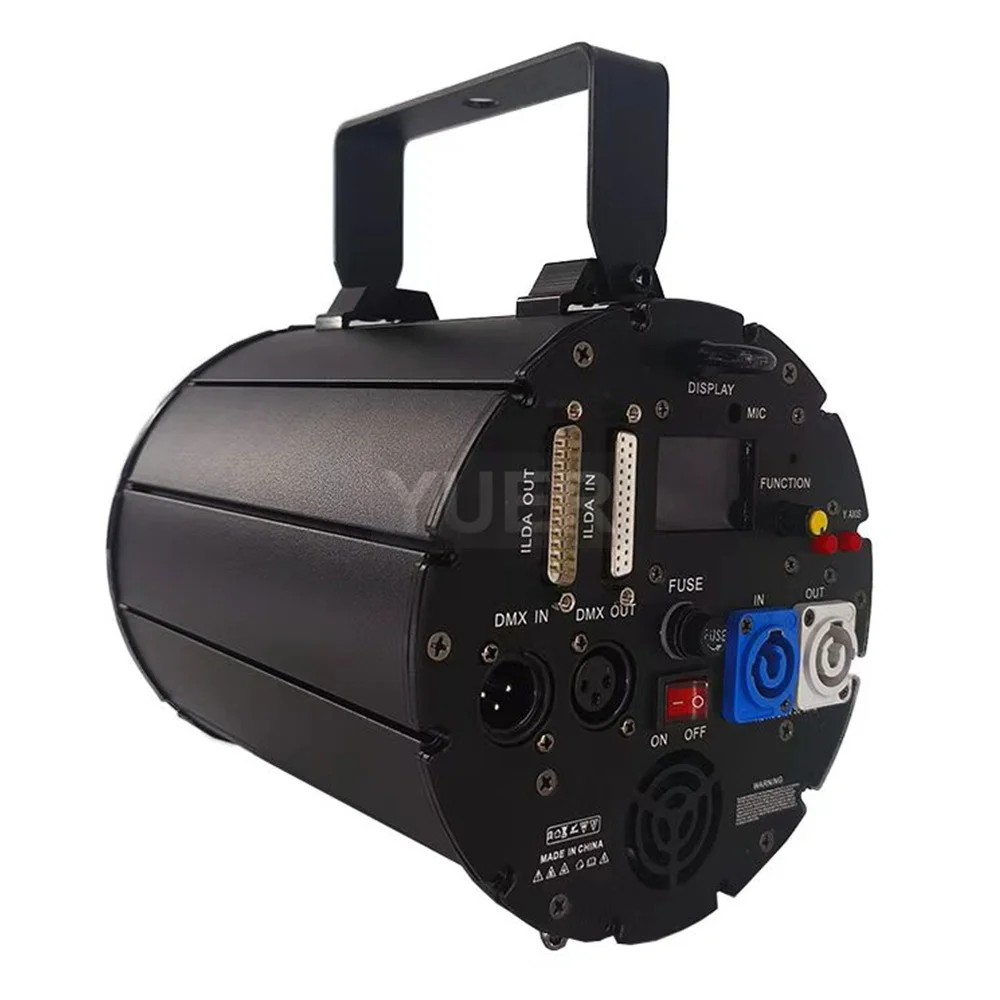 6W 8W 10W ILDA Splicing RGB 3D RGB Animation Laser Light Beam Scanning Laser Projector DMX512 DJ Disco Party Club Stage Effects
