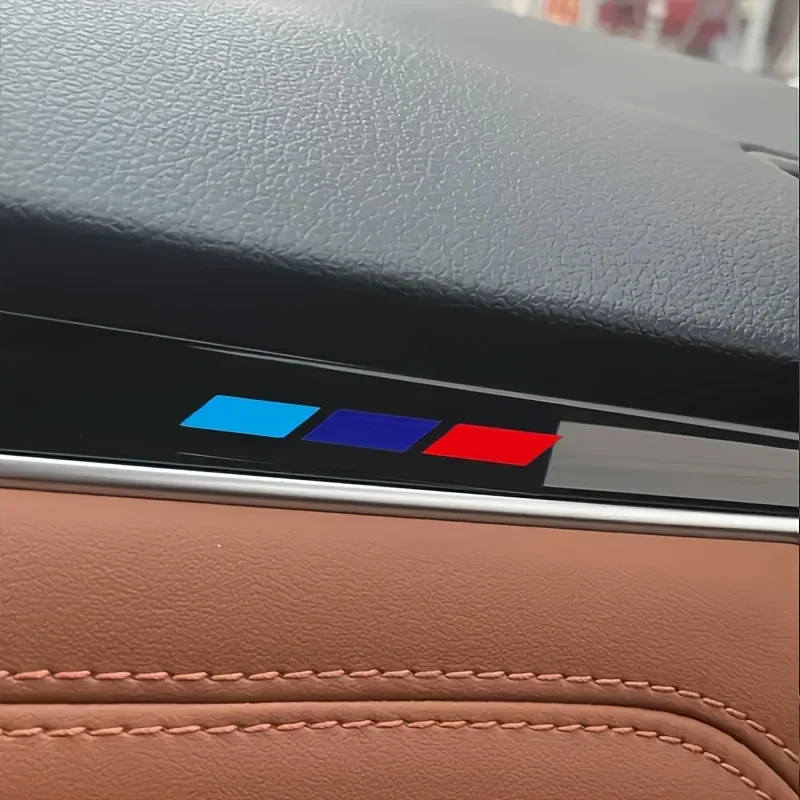 AliExpress NONE 1SET Blue Red Striped Vinyl Stickers - 7cm/2.76inch Waterproof High Adhesion Decor for Car Laptop