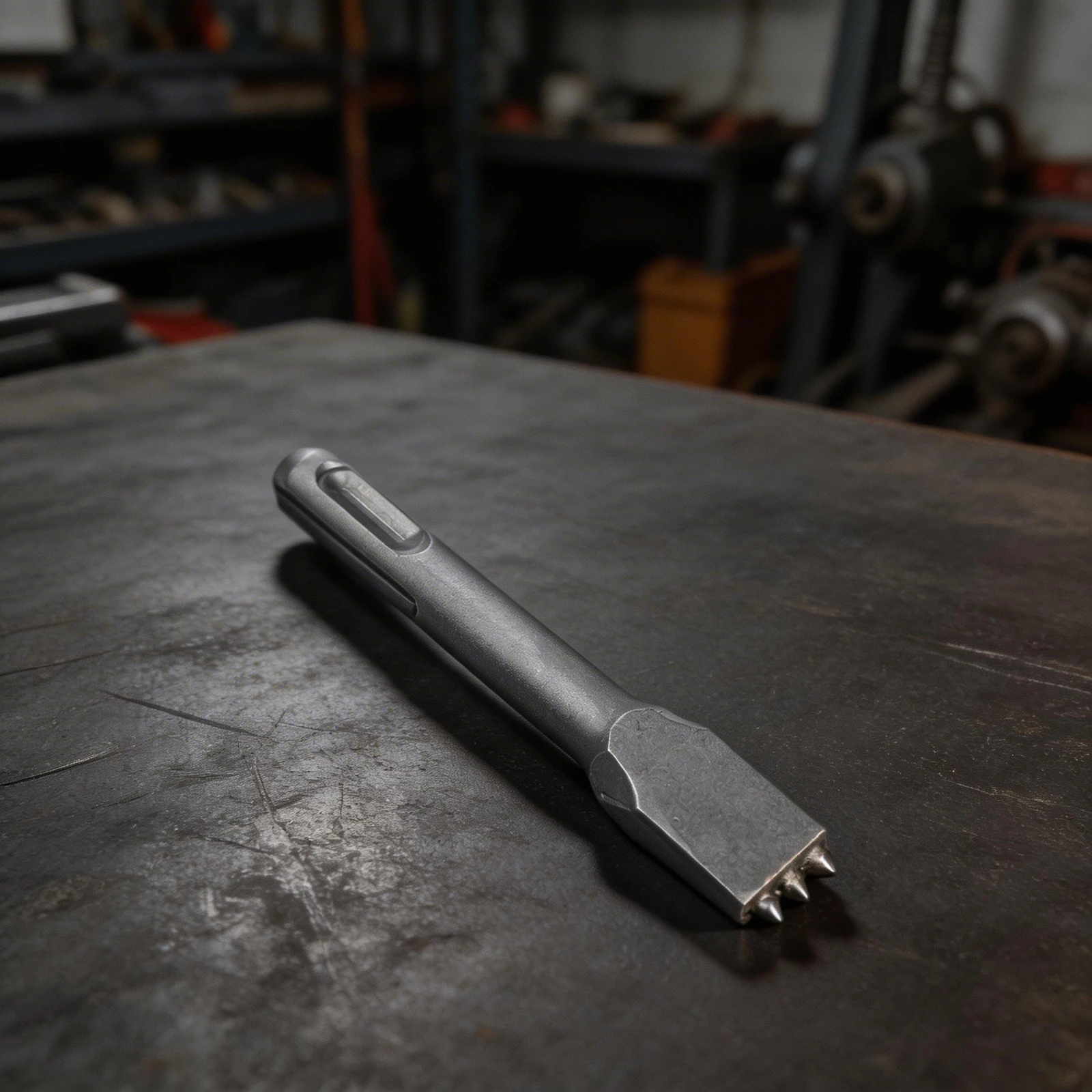 Bushing Hammer Head Bit Workshop Metal Chisel as Picture Hammer Head Stonework Compatible Round Tip Chisel Bit