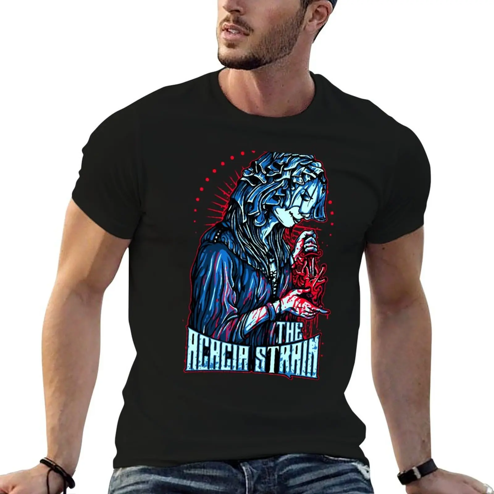 

The Acacia Strain Merch T-Shirt t shirt man plain t shirt man cotton anime t shirts for man T-Shirt