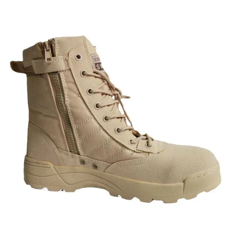 Gran oferta de botas de desierto para hombre, botines antideslizantes de alta calidad para hombre, Botas de senderismo al aire libre Unisex, zapatos