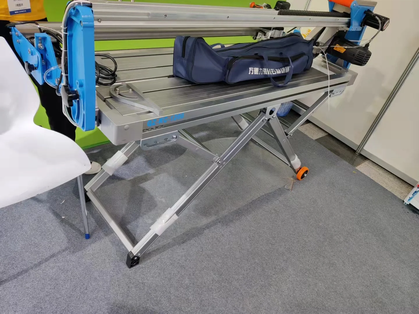 QX-ZD-1200 Manual and Automatic Quartz Portable Stone Slab Cutting Machine For Granite Marble Tile Stone Cutting Machiny