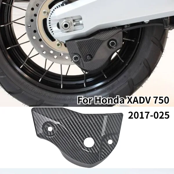 

For Honda XADV 750 X-ADV750 2017-2024 2025 Motorcycle Rear Caliper Deck Cover Brake Pump Protect Decor Guard Carbon Fiber Color