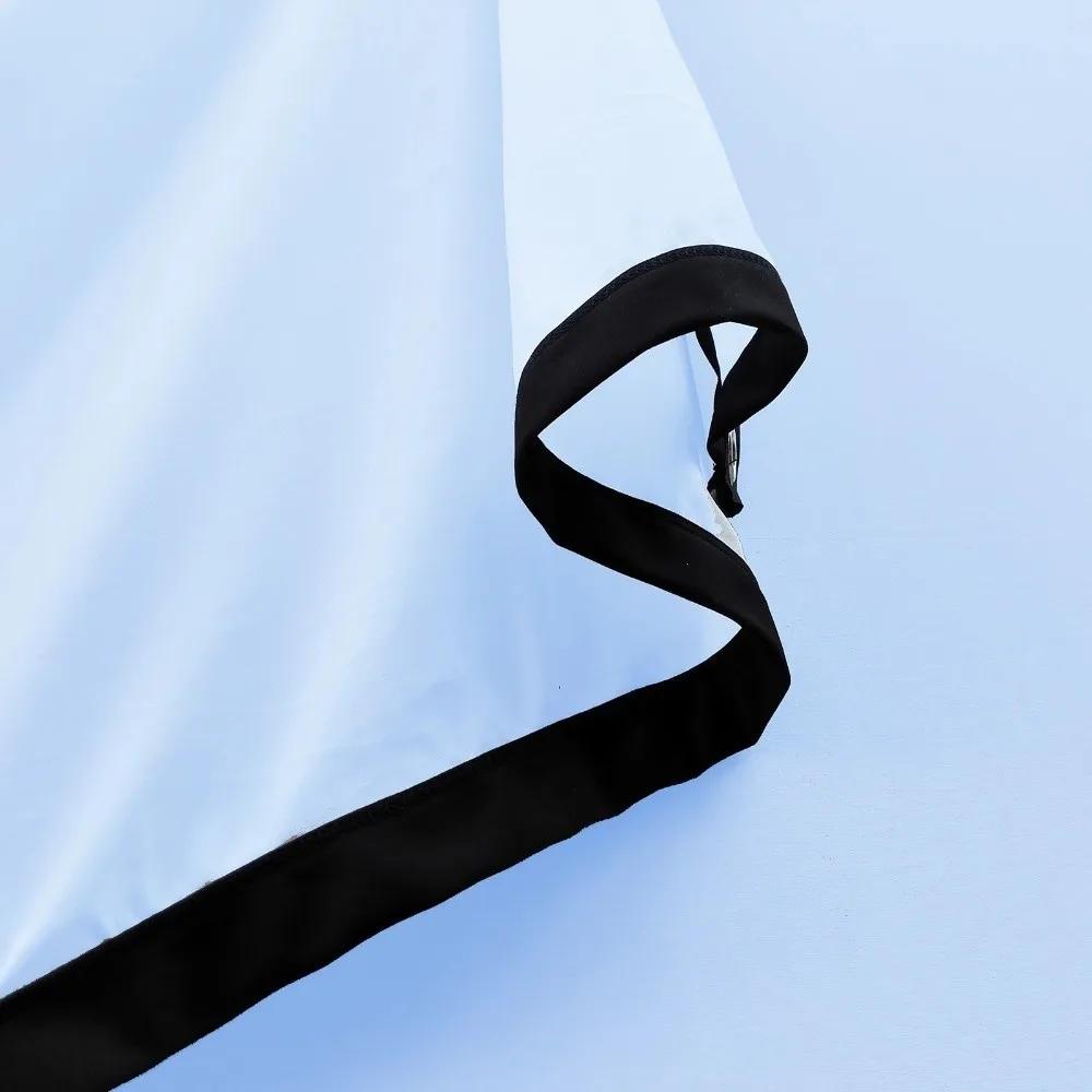 60 72 84 100 120 150 Inch Projector Screen Double Sided Foldable Projection Curtain Wrinkle Free Lightweight HD Display Screen