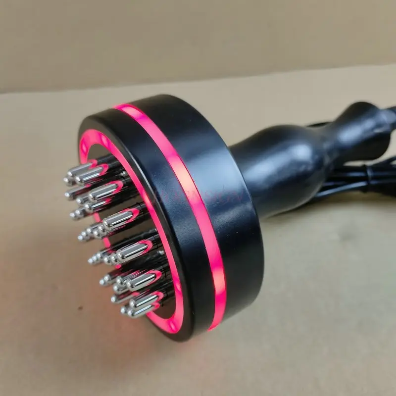 Micro Electric Far Infrared Five Line Meridian Brush Massage Equipment Scraping Instrument Body Slimming Device Guasha Massager