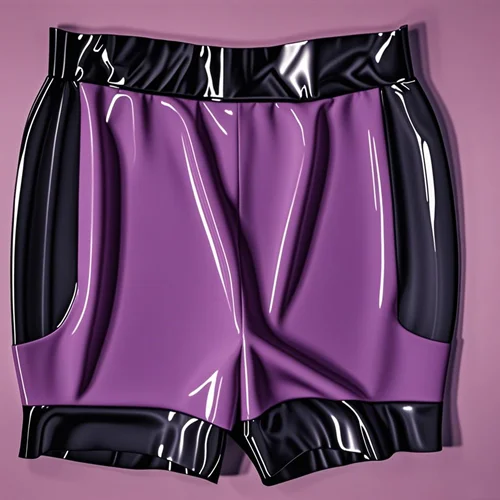 

Latex Rubber Gummi Catsuit Fashion sports shorts Tight Cosplay Purely handmade Sexy